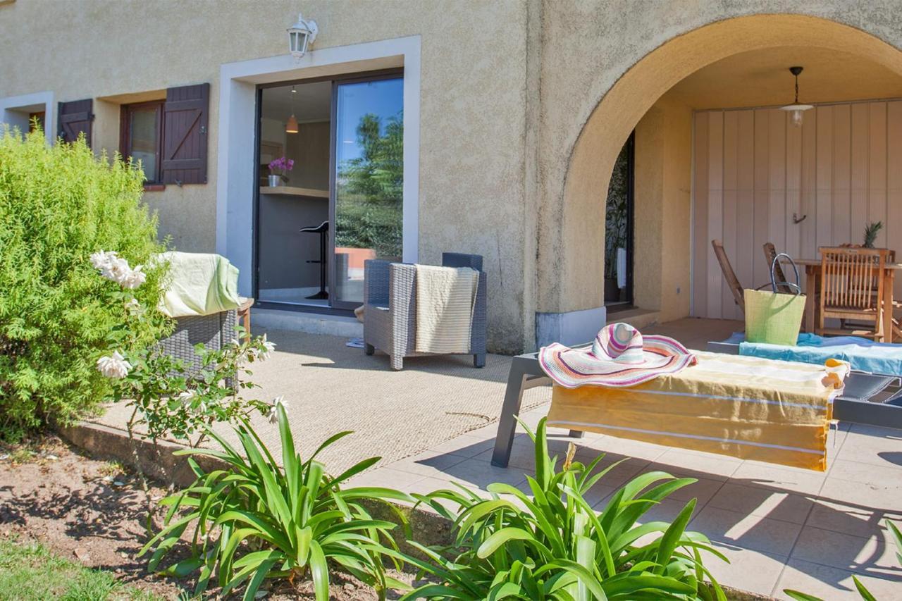 Location De Vacances Olivier Jardin Privatif Et Piscine Chauffee Partagee กาลวี ภายนอก รูปภาพ