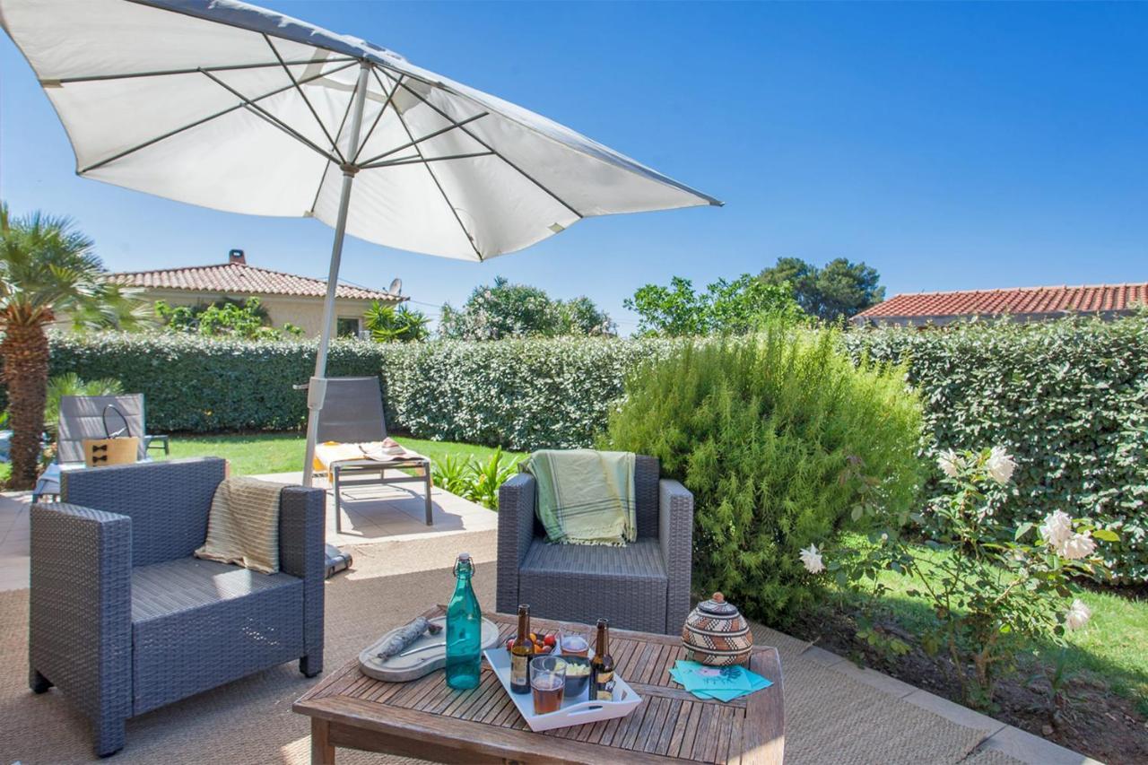 Location De Vacances Olivier Jardin Privatif Et Piscine Chauffee Partagee กาลวี ภายนอก รูปภาพ